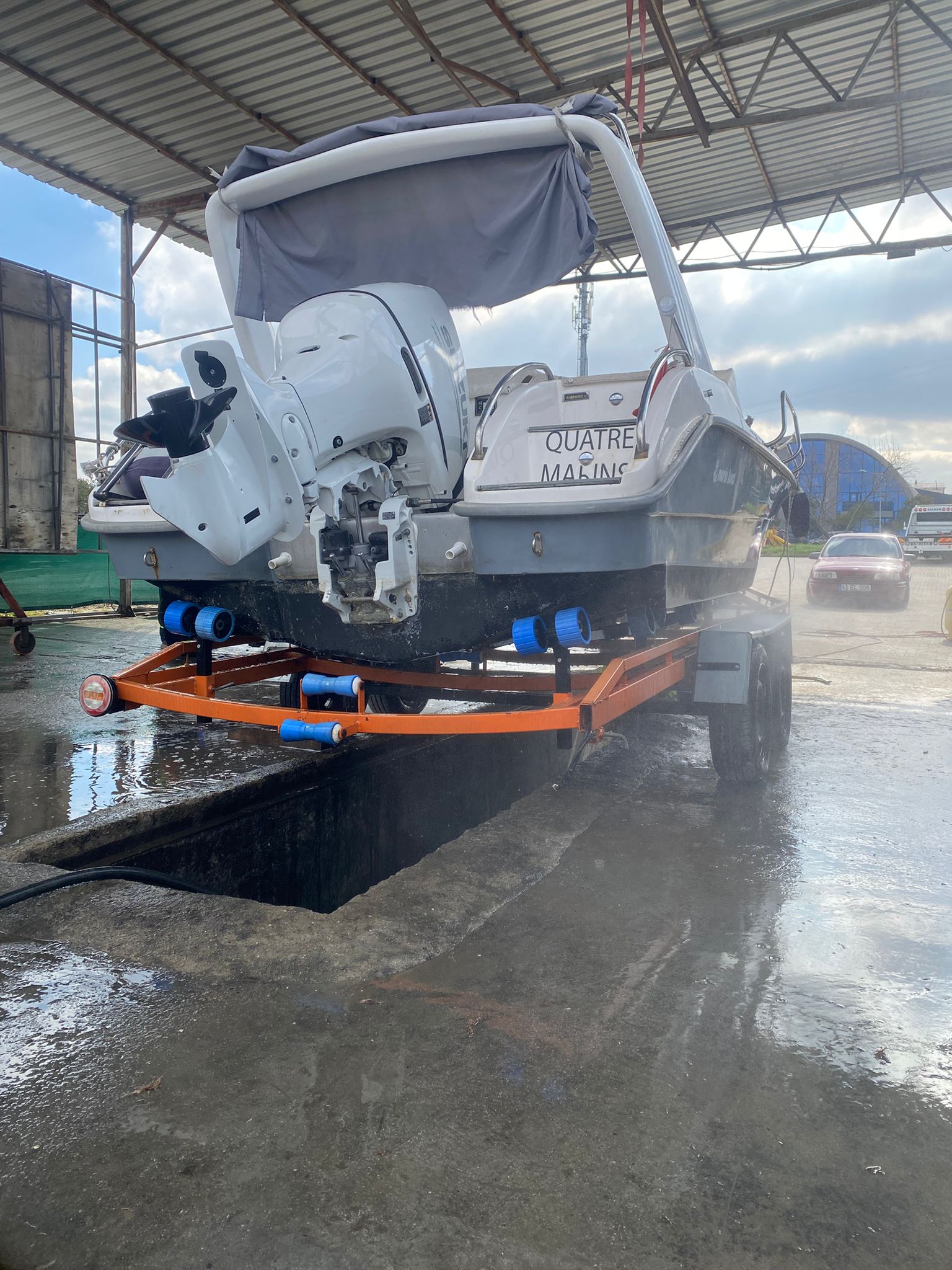 Tekne alt yıkama - basınçlı su ile tekne tabanı temizliği Gölcük